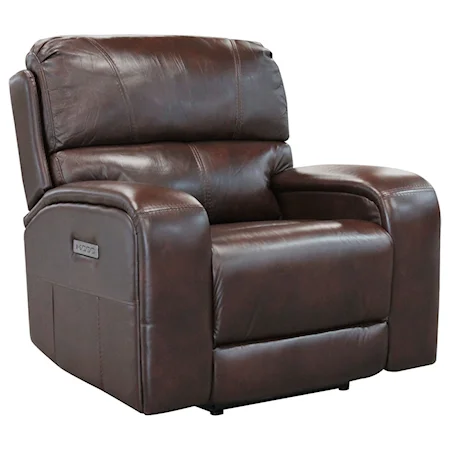 Power Recliner with Power Headrest and Lumbar Support